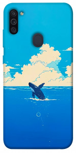 Чехол Whale view для Galaxy M11 (2020)