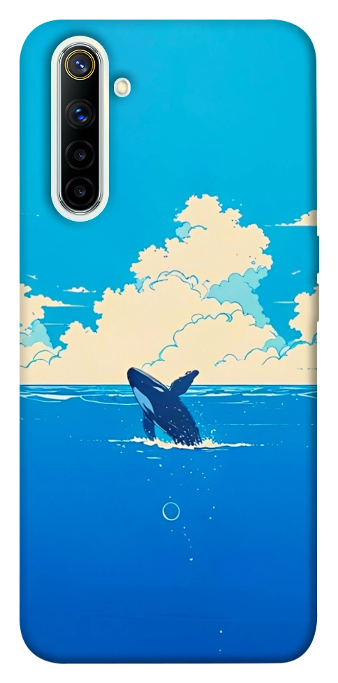 Чехол Whale view для Realme 6