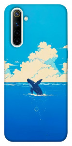 Чехол Whale view для Realme 6