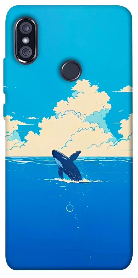 Чехол Whale view для Xiaomi Redmi Note 5 (Dual Camera)