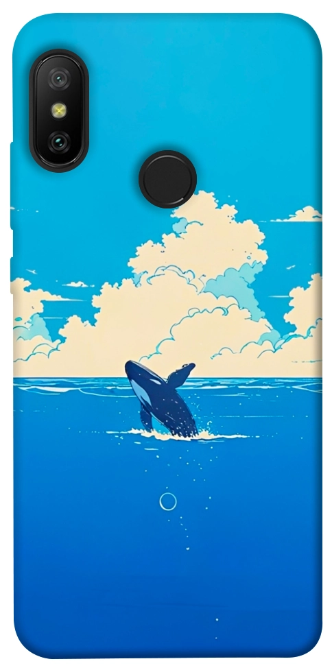 Чехол Whale view для Xiaomi Redmi 6 Pro