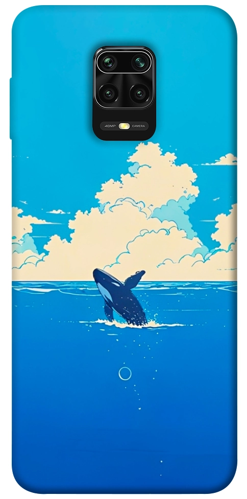 Чехол Whale view для Xiaomi Redmi Note 9 Pro