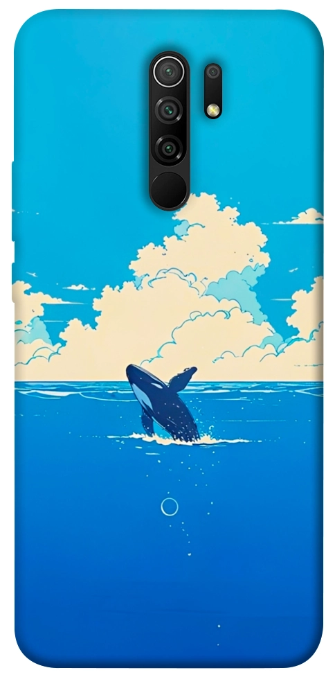 Чехол Whale view для Xiaomi Redmi 9