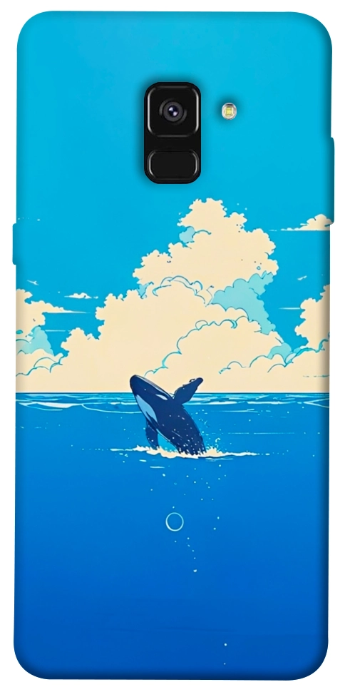 Чехол Whale view для Galaxy A8 (2018)