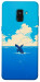Чехол Whale view для Galaxy A8 (2018)