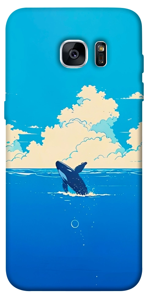 Чехол Whale view для Galaxy S7 Edge