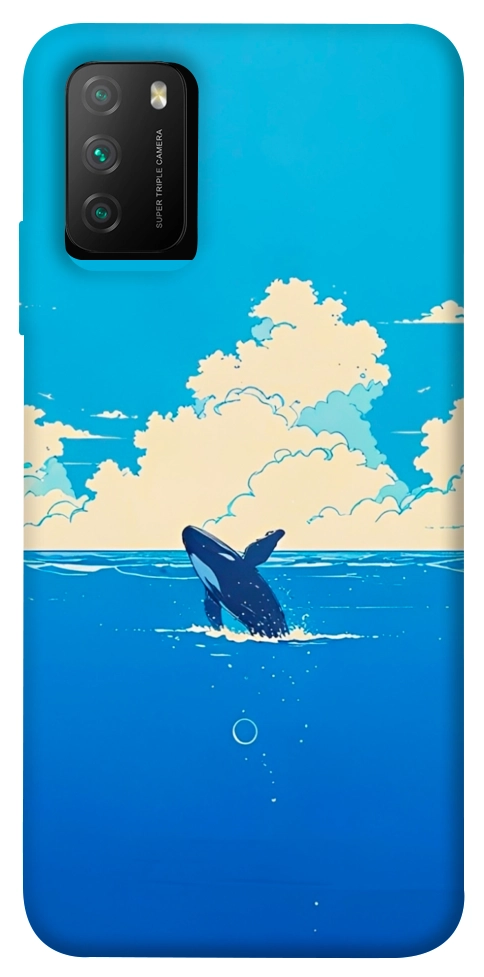 Чохол Whale view для Xiaomi Poco M3