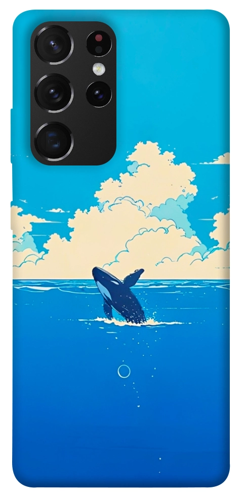 Чехол Whale view для Galaxy S21 Ultra