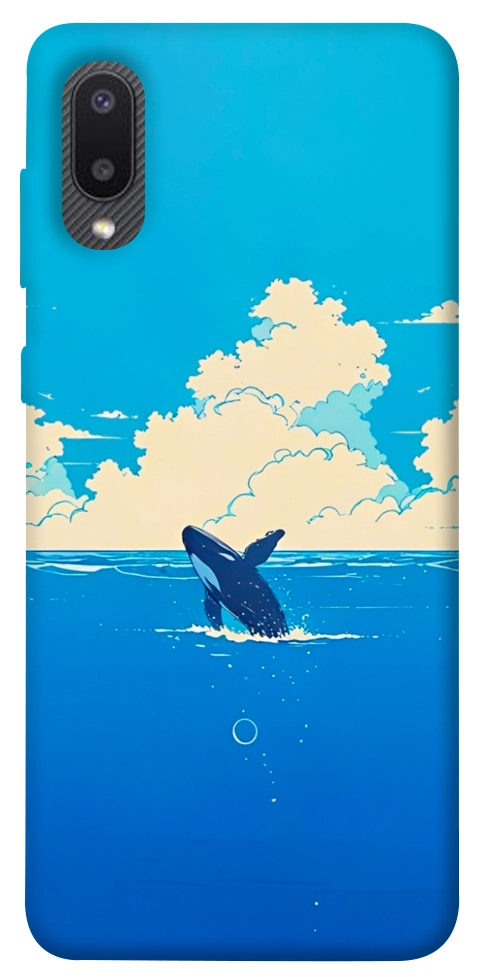 Чохол Whale view для Galaxy A02