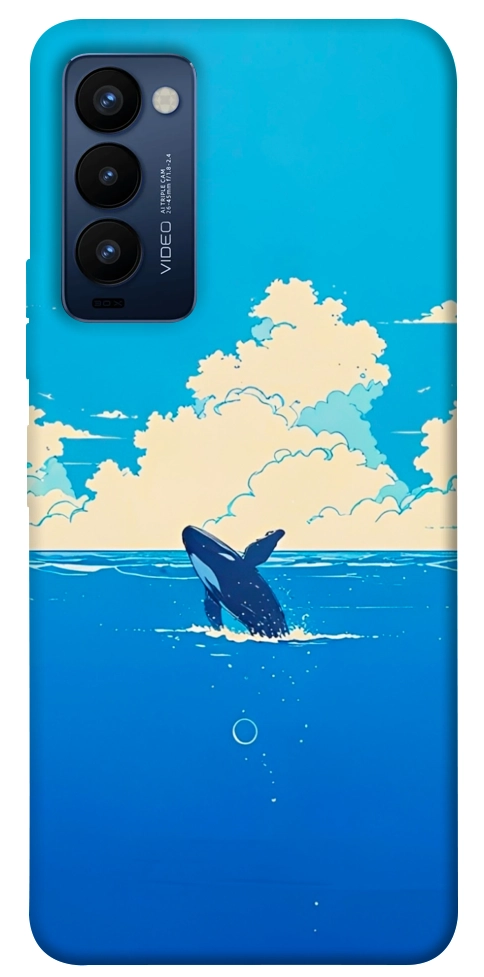 Чехол Whale view для TECNO Camon 18