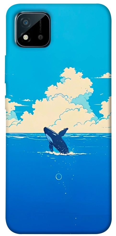 Чехол Whale view для Realme C20