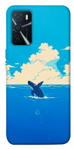 Чехол Whale view для Oppo A16 4G