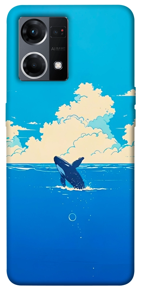 Чохол Whale view для Oppo Reno 7 4G