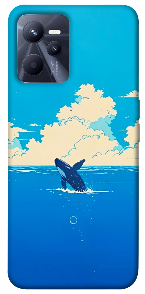 Чехол Whale view для Realme C35