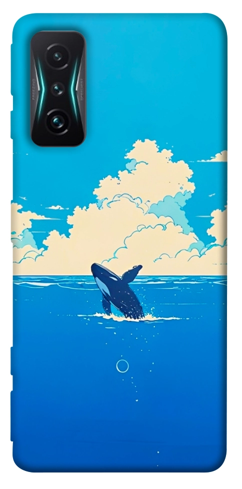 Чехол Whale view для Xiaomi Redmi K50 Gaming