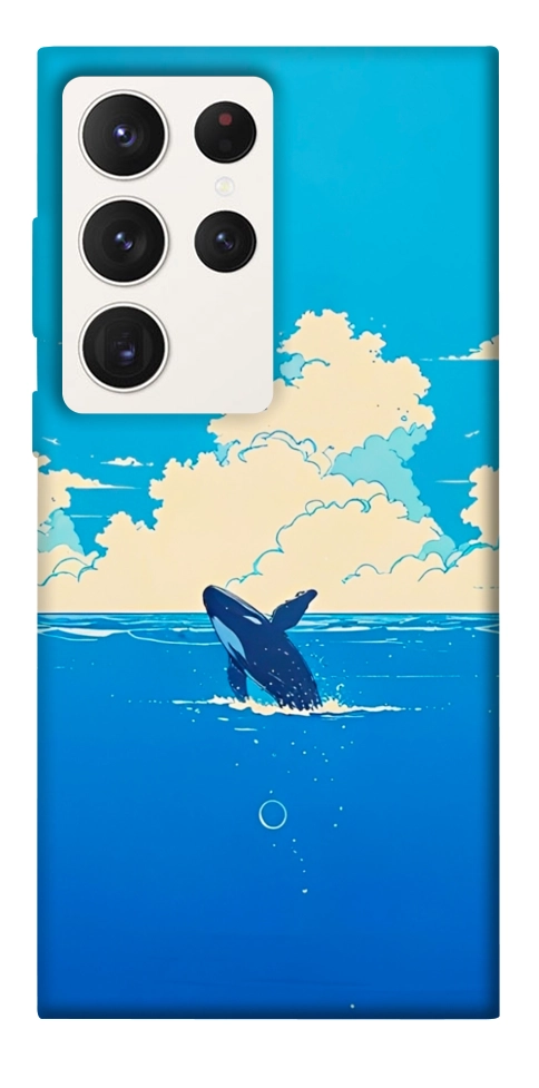 Чехол Whale view для Galaxy S23 Ultra