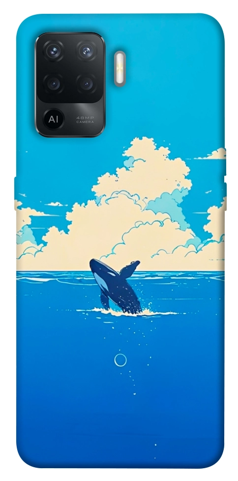 Чехол Whale view для Oppo Reno 5 Lite