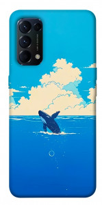 Чехол Whale view для Oppo Reno 5 4G