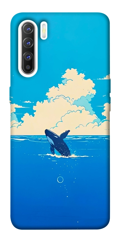 Чехол Whale view для Oppo Reno 3