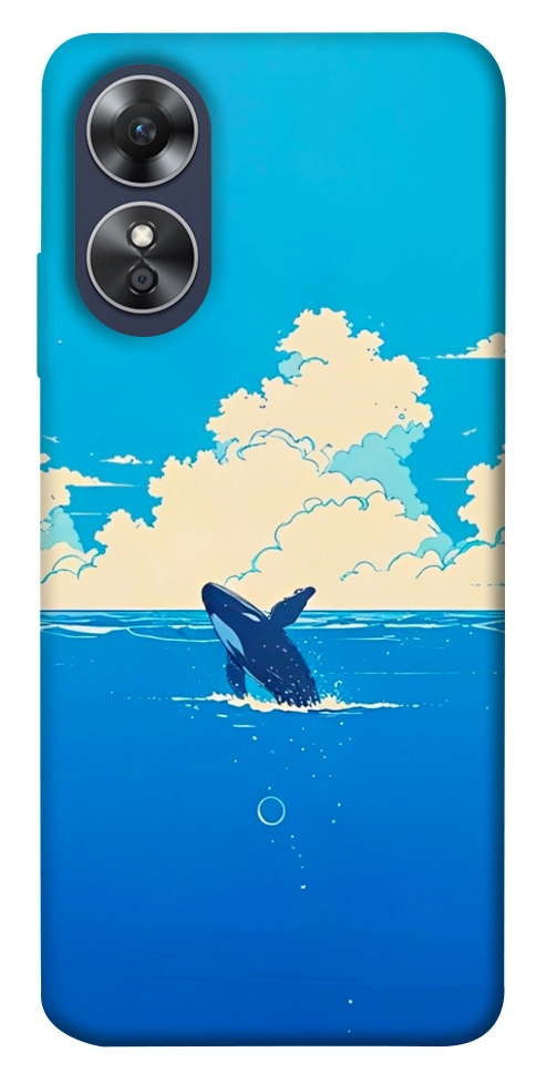 Чохол Whale view для Oppo A17