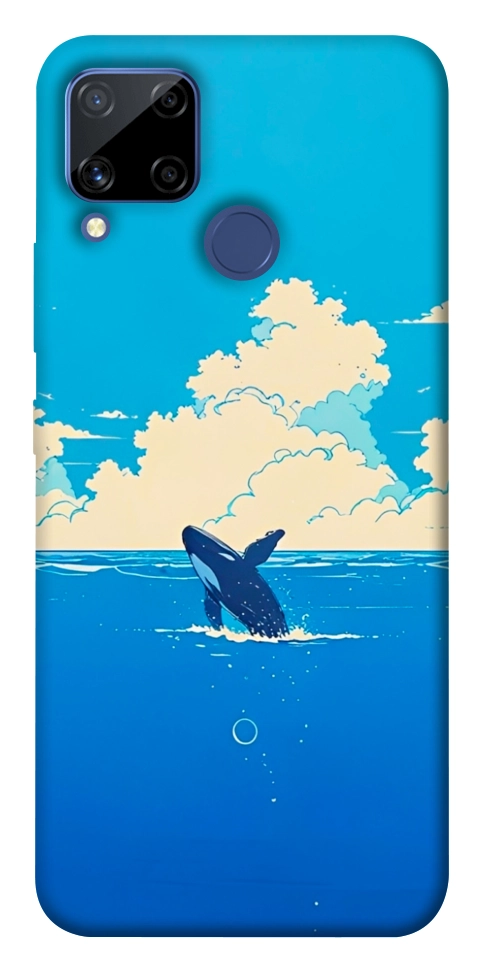 Чехол Whale view для Realme C15