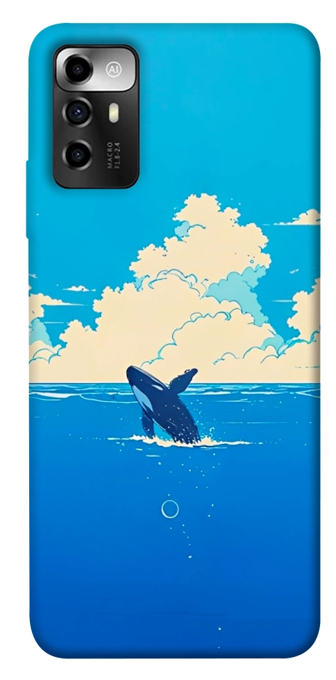 Чехол Whale view для ZTE Blade A72