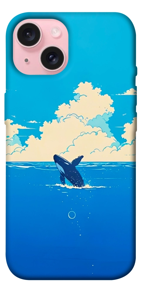 Чехол Whale view для iPhone 15