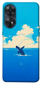 Чохол Whale view для Oppo Reno 8 T 4G