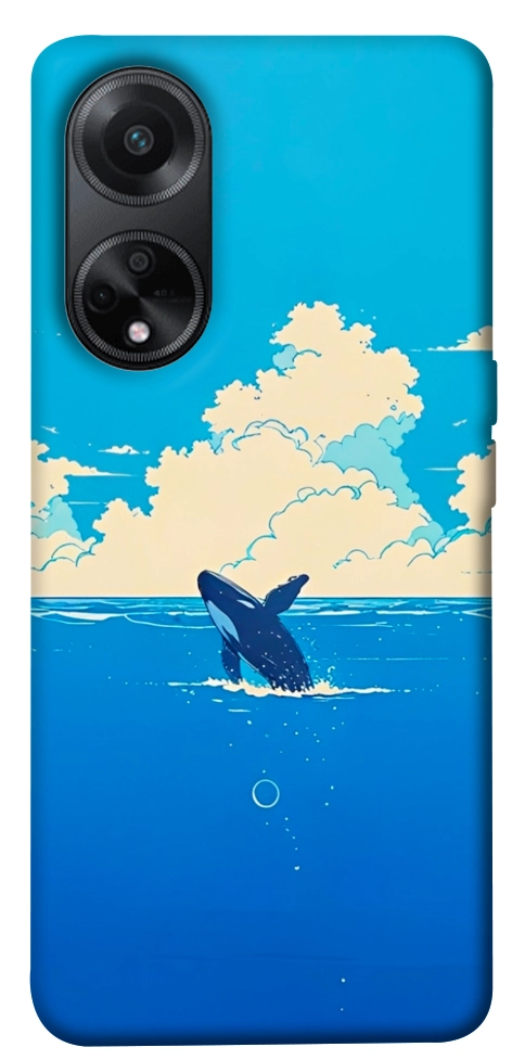 Чехол Whale view для Oppo A58 4G