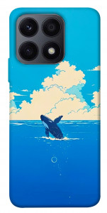 Чехол Whale view для Huawei Honor X8a
