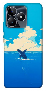 Чехол Whale view для Realme C53