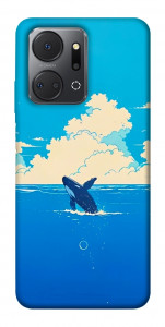 Чехол Whale view для Huawei Honor X7a
