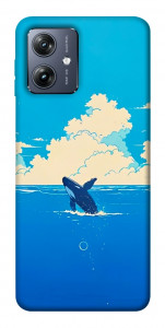 Чехол Whale view для Motorola Moto G54