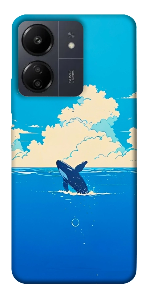 Чехол Whale view для Xiaomi Poco C65