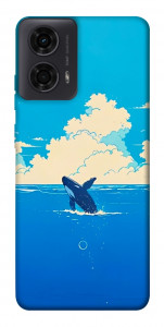 Чехол Whale view для Motorola Moto G04