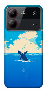 Чехол Whale view для ZTE Blade A54 4G