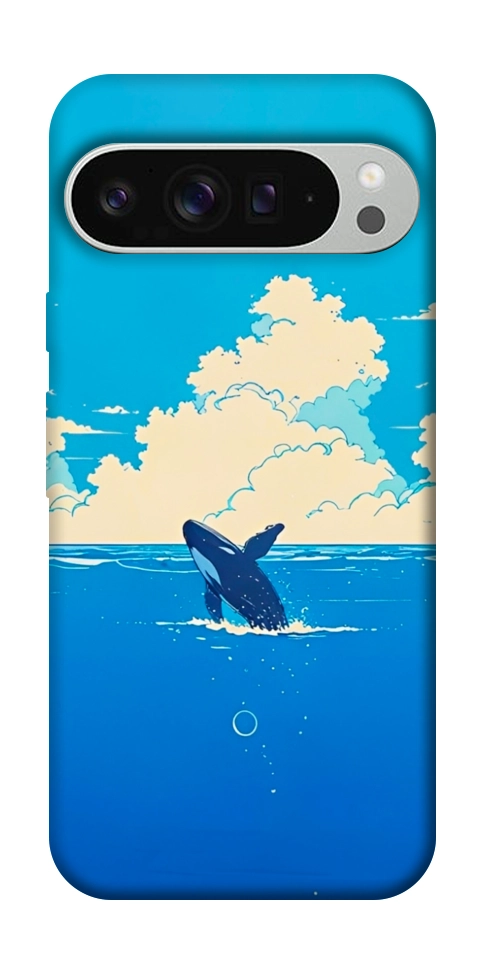 Чехол Whale view для Google Pixel 9 Pro XL