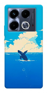 Чехол Whale view для Infinix Note 40 4G