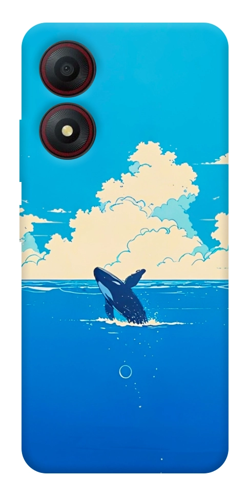 Чехол Whale view для ZTE Blade A34 4G