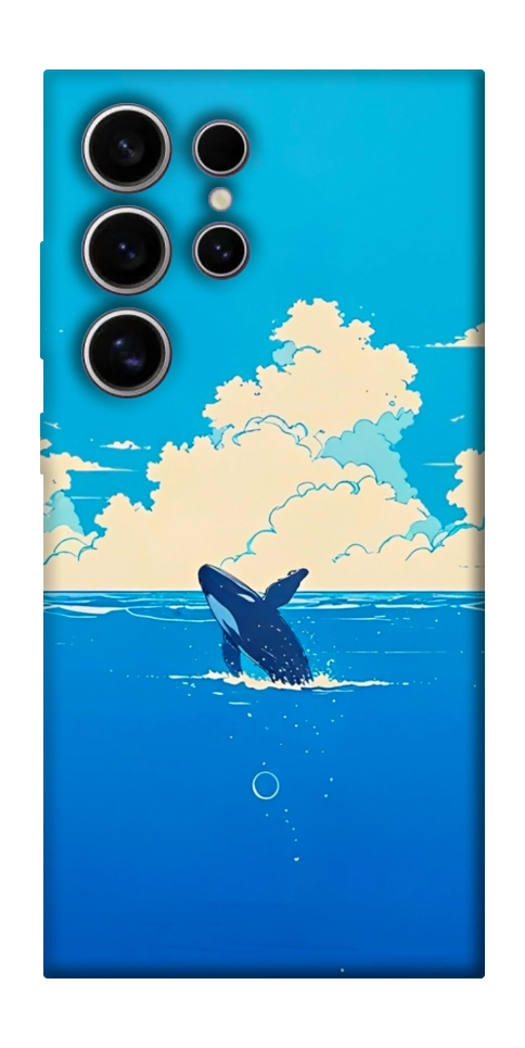 Чехол Whale view для Galaxy S25 Ultra