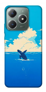 Чехол Whale view для Realme C61