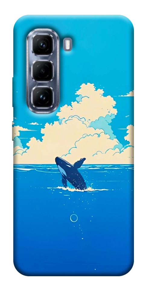 Чехол Whale view для Infinix Hot 50 Pro