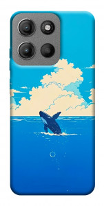 Чехол Whale view для Motorola Moto G15 4G