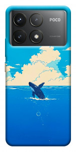 Чехол Whale view для Xiaomi Poco F6 Pro