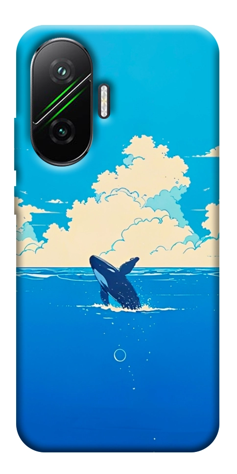 Чехол Whale view для Xiaomi Poco F7