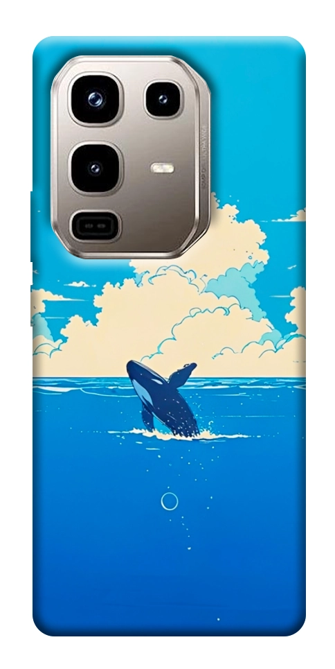 Чехол Whale view для Infinix Note 50 Pro 4G