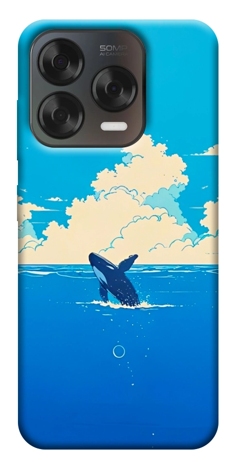 Чехол Whale view для ZTE Nubia V70 Design