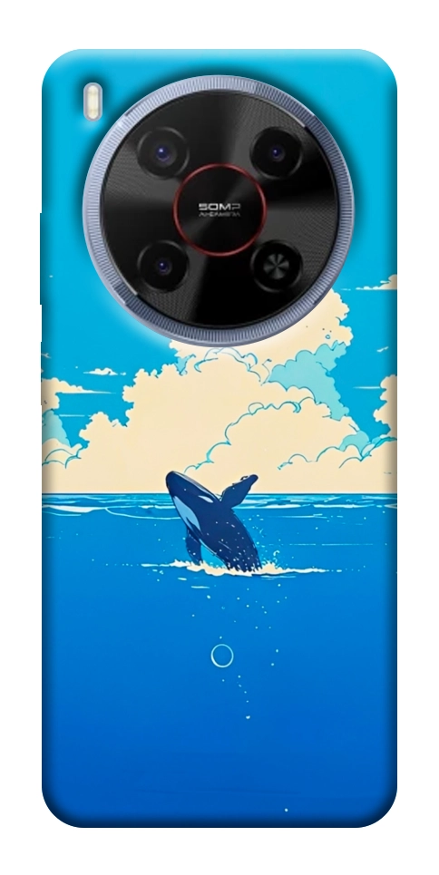 Чехол Whale view для ZTE Nubia V70 Max