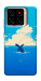 Чехол Whale view для ZTE Blade A56
