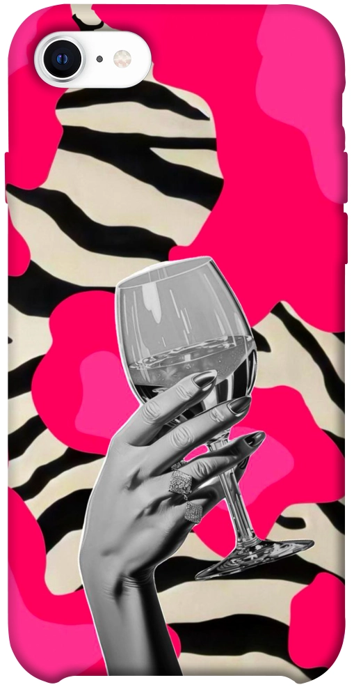 Чехол Wine mood для iPhone SE (2020)